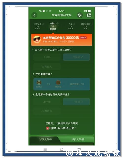 世界杯竞猜APP:轻松玩转足球赛事预测 世界杯竞猜APP:轻松玩转足球赛事预测